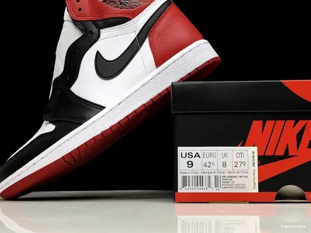 HYPE Toe 1 Air Retro 555088-125 Black Jordan 0602